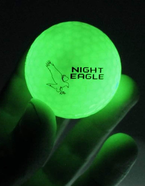 Load image into Gallery viewer, Light up LED Golf Balls (6 Ball Pack) - Professional Glowing Golf Balls with Internal LED Lights
