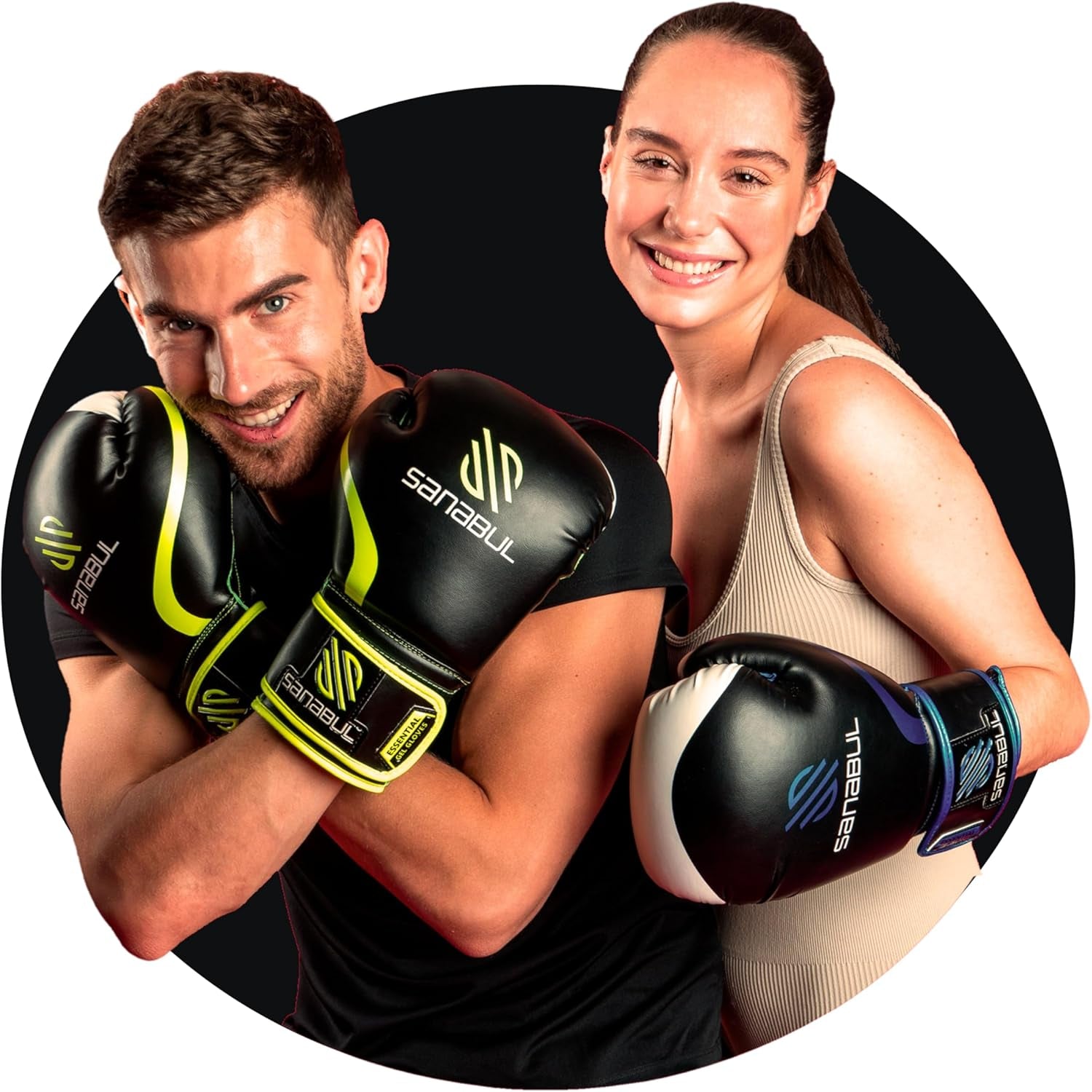 Essential Gel Boxing Gloves | Kickboxing Gloves | Punching Bag Gloves for Men and Women