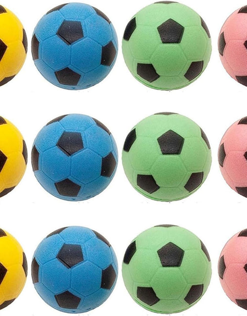 Load image into Gallery viewer, Foam Soccer Balls Cat Toys - Pack of 12
