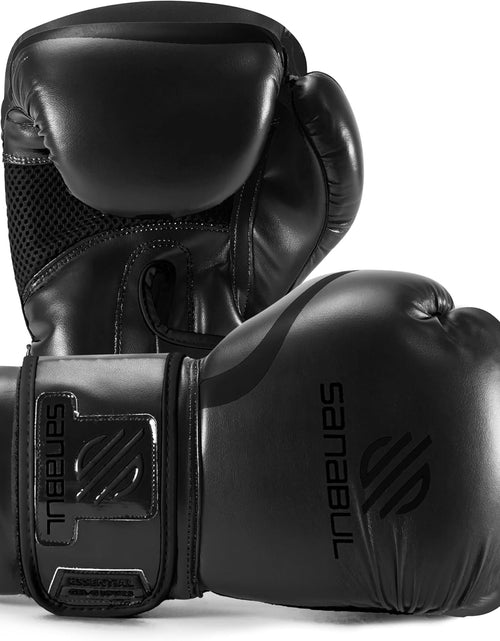 Load image into Gallery viewer, Essential Gel Boxing Gloves | Kickboxing Gloves | Punching Bag Gloves for Men and Women
