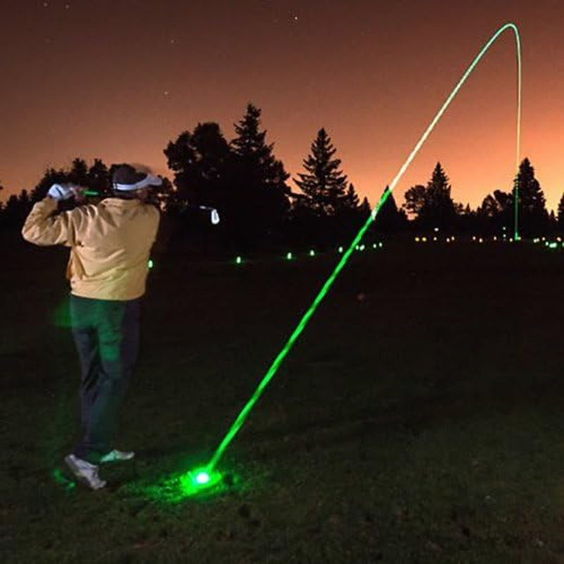 Light up LED Golf Balls (6 Ball Pack) - Professional Glowing Golf Balls with Internal LED Lights