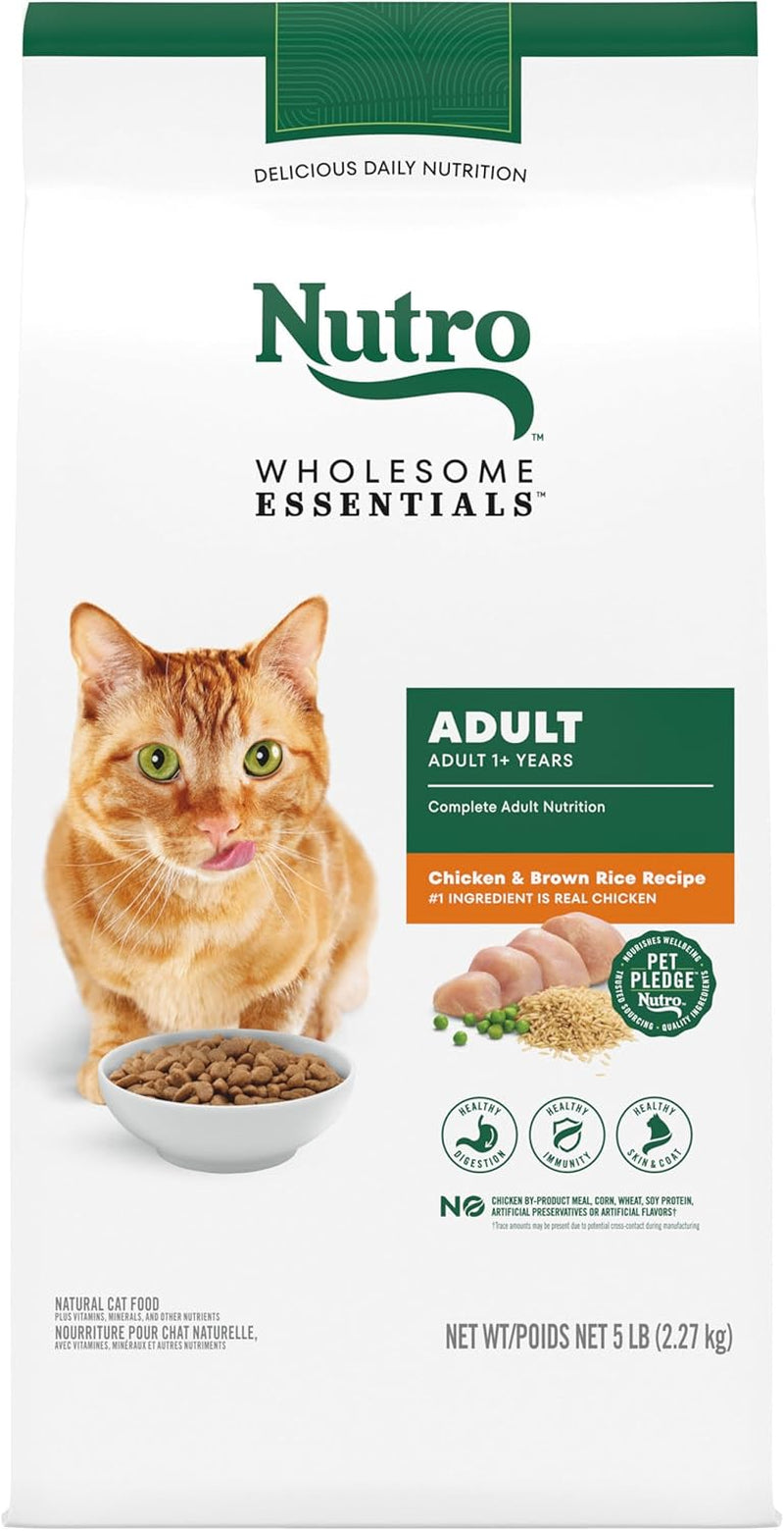 Wholesome Essentials Adult & Senior Dry Cat Food, Chicken