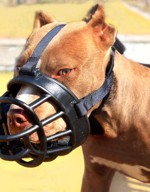 Load image into Gallery viewer, Anti-Bite Silicone Dog Muzzle
