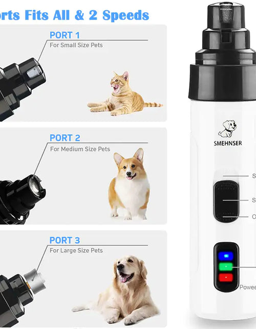 Load image into Gallery viewer, Electric Dog Nail Trimmer
